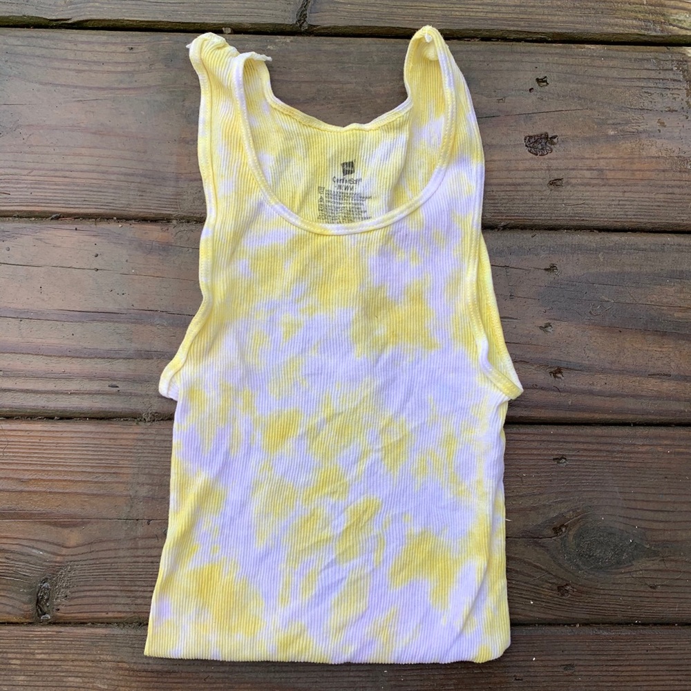 Women’s tie dye tank